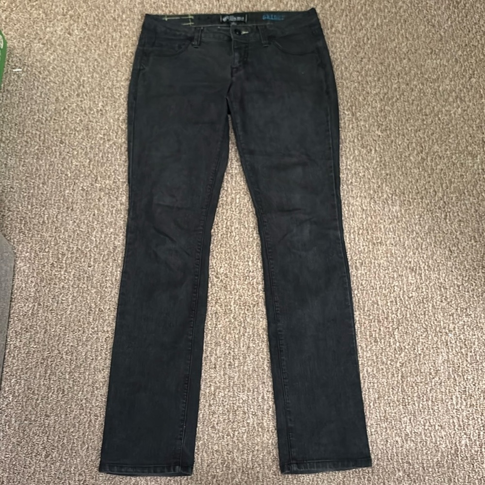 Volcom Black Skinny Jeans Size 7